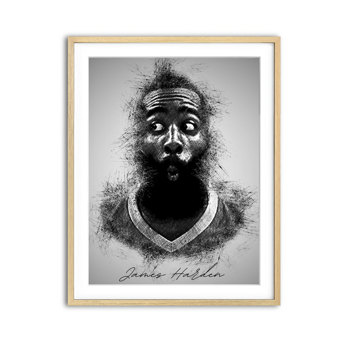 Framed Print 3x4 Natural