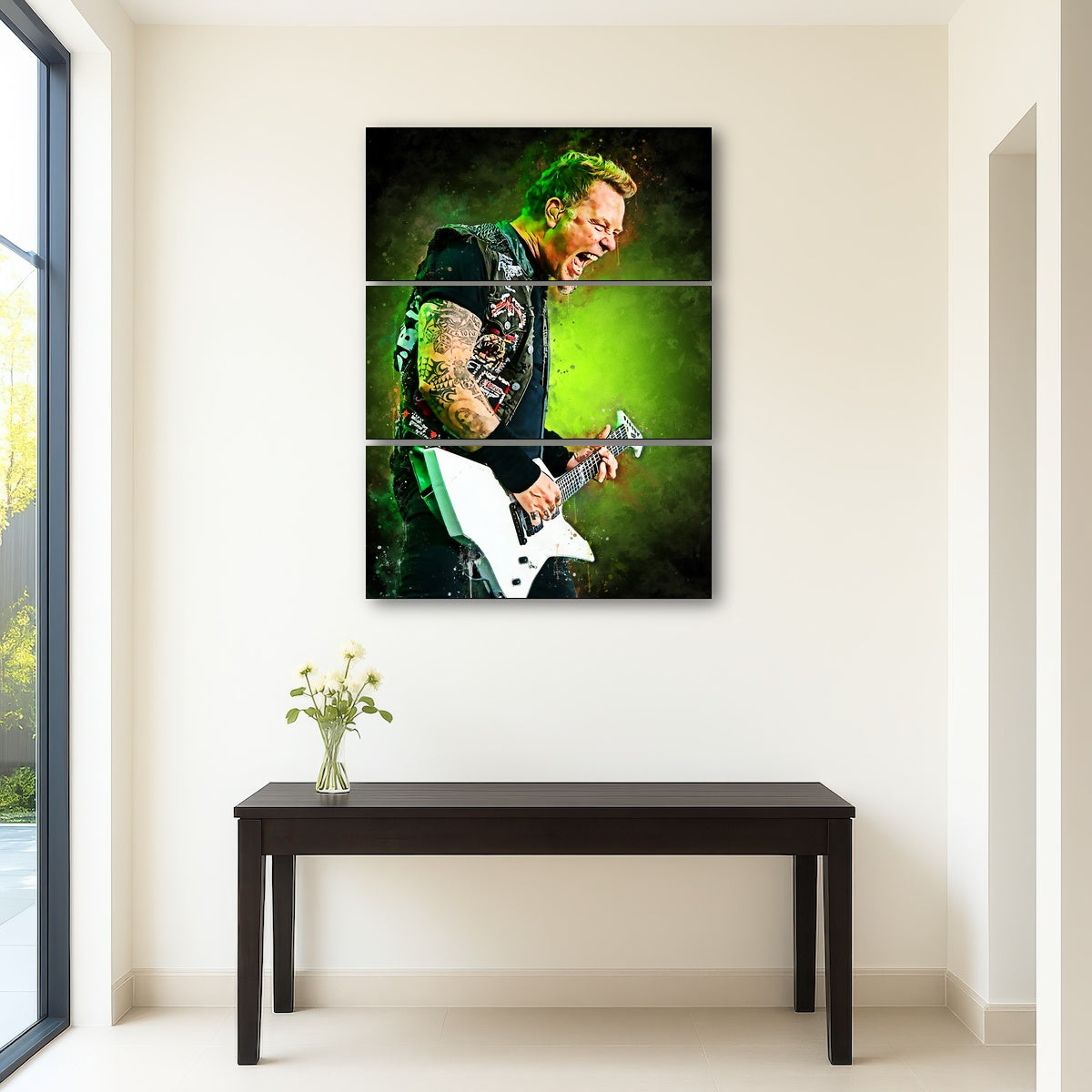 AUTO-MOCKUP ROOM | James Hetfield Painting