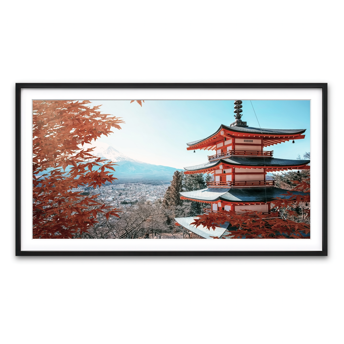 Framed Print 2x1 Black