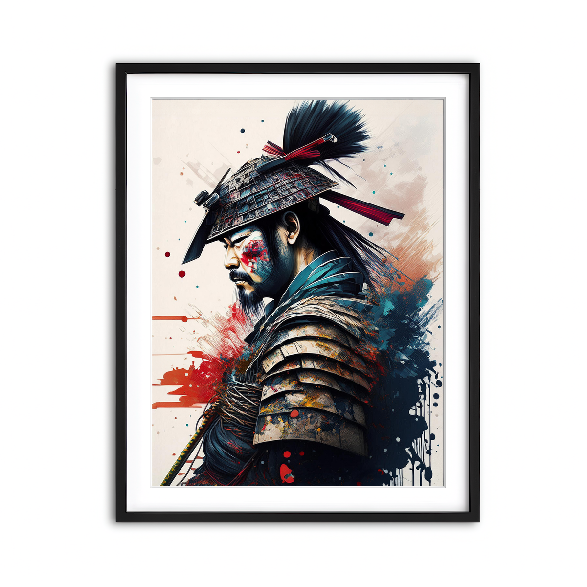 Framed Print 3x4 Black