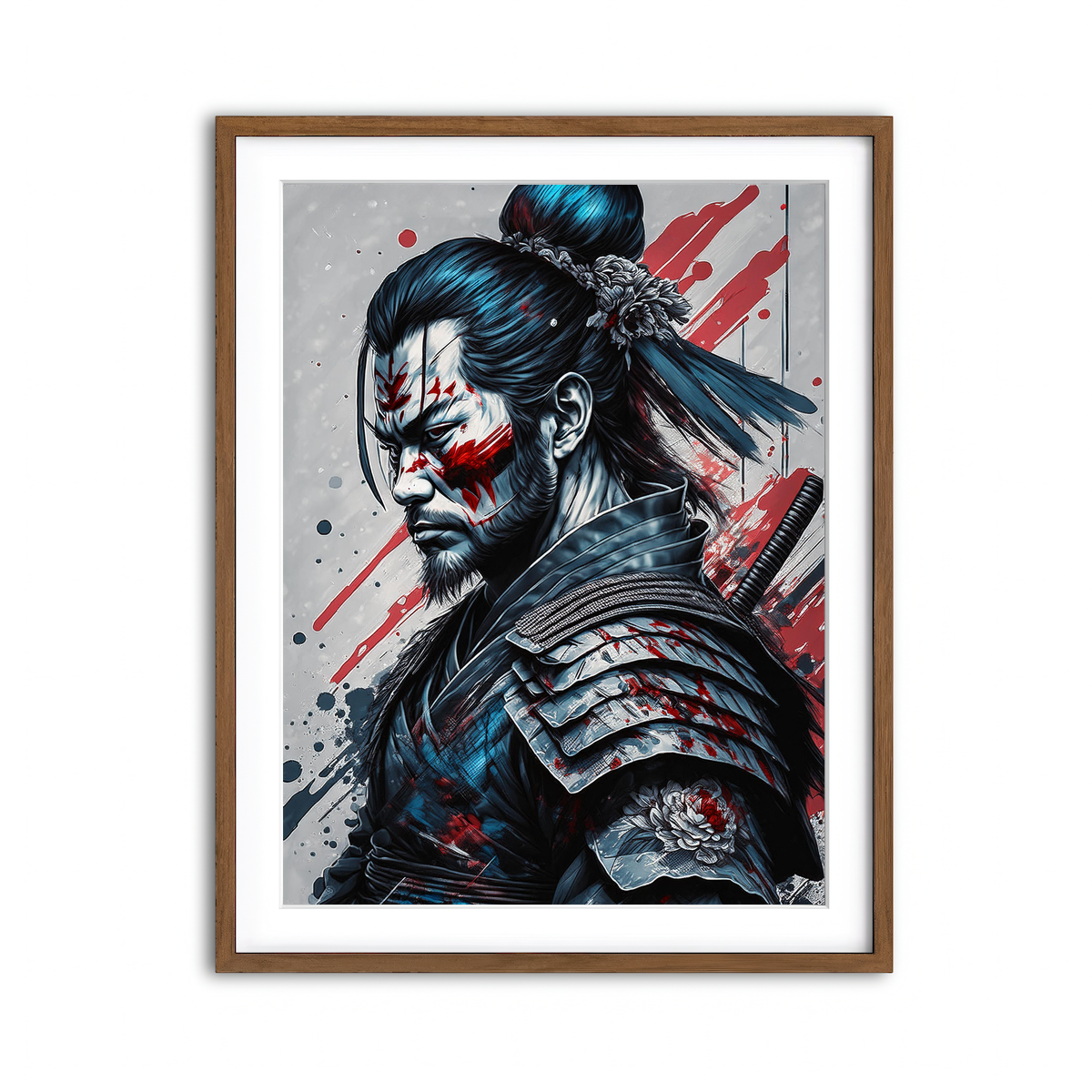 Framed Print 3x4 Walnut