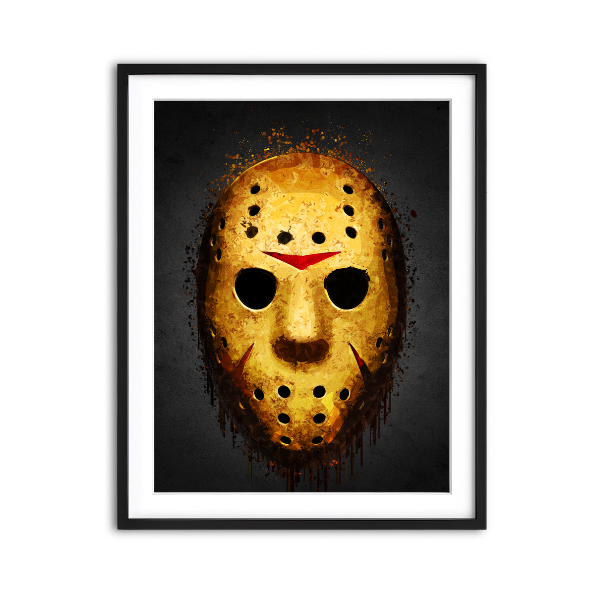 Framed Print 3x4 Black