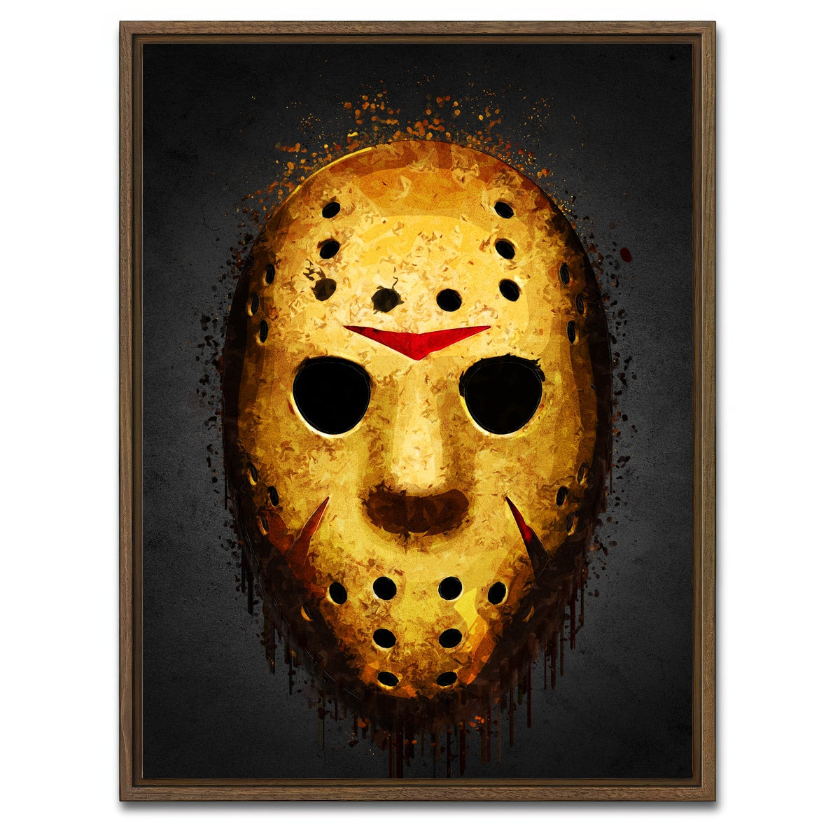 AUTO-MOCKUP WHITE | Jason Portrait | 1 Piece | Walnut Framed Canvas | group=3x4