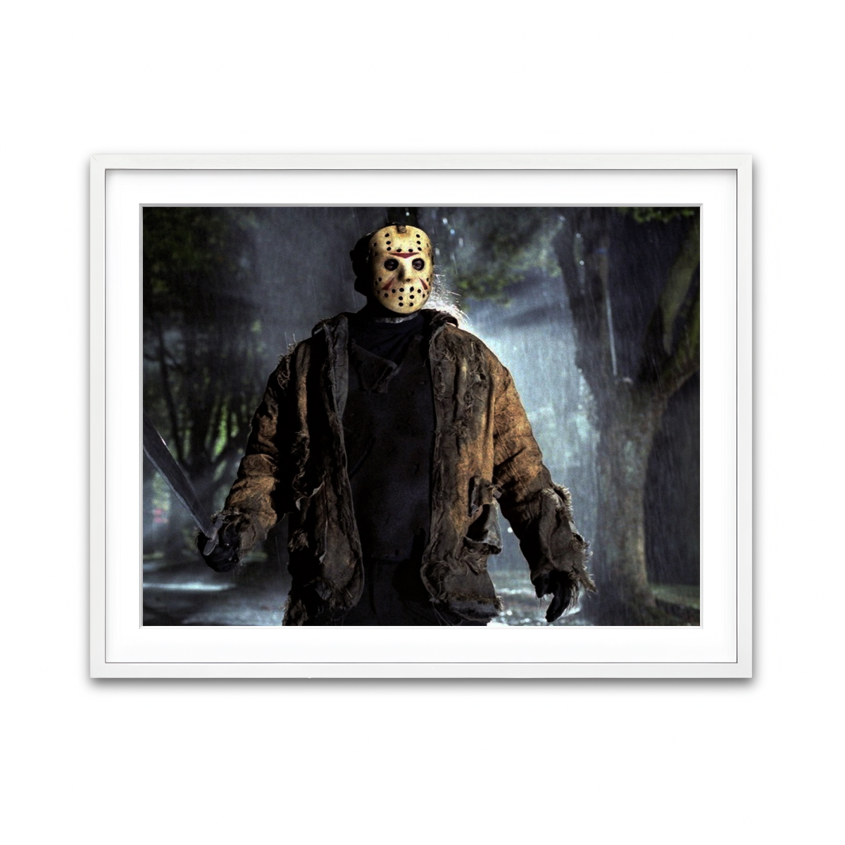 Framed Print 4x3 White