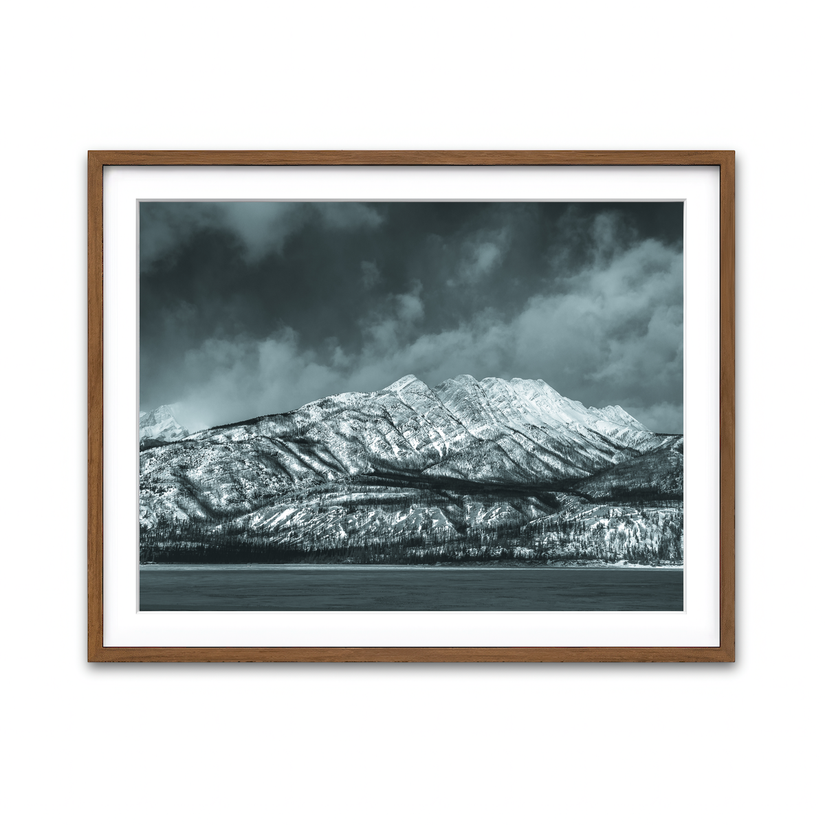Framed Print 4x3 Walnut