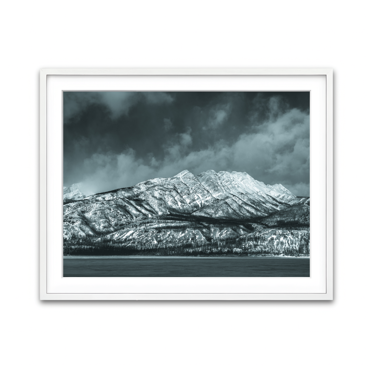 Framed Print 4x3 White