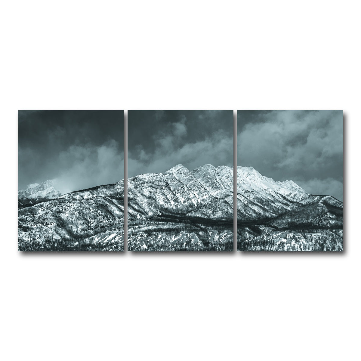 AUTO-MOCKUP WHITE | Jasper National Park Canada 1 | 3 Piece | Gallery Wrap Canvas | group=18x24