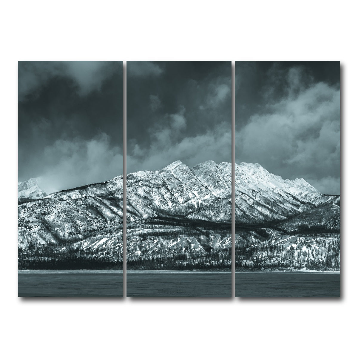 AUTO-MOCKUP WHITE | Jasper National Park Canada 1 | 3 Piece | Gallery Wrap Canvas | group=8x18