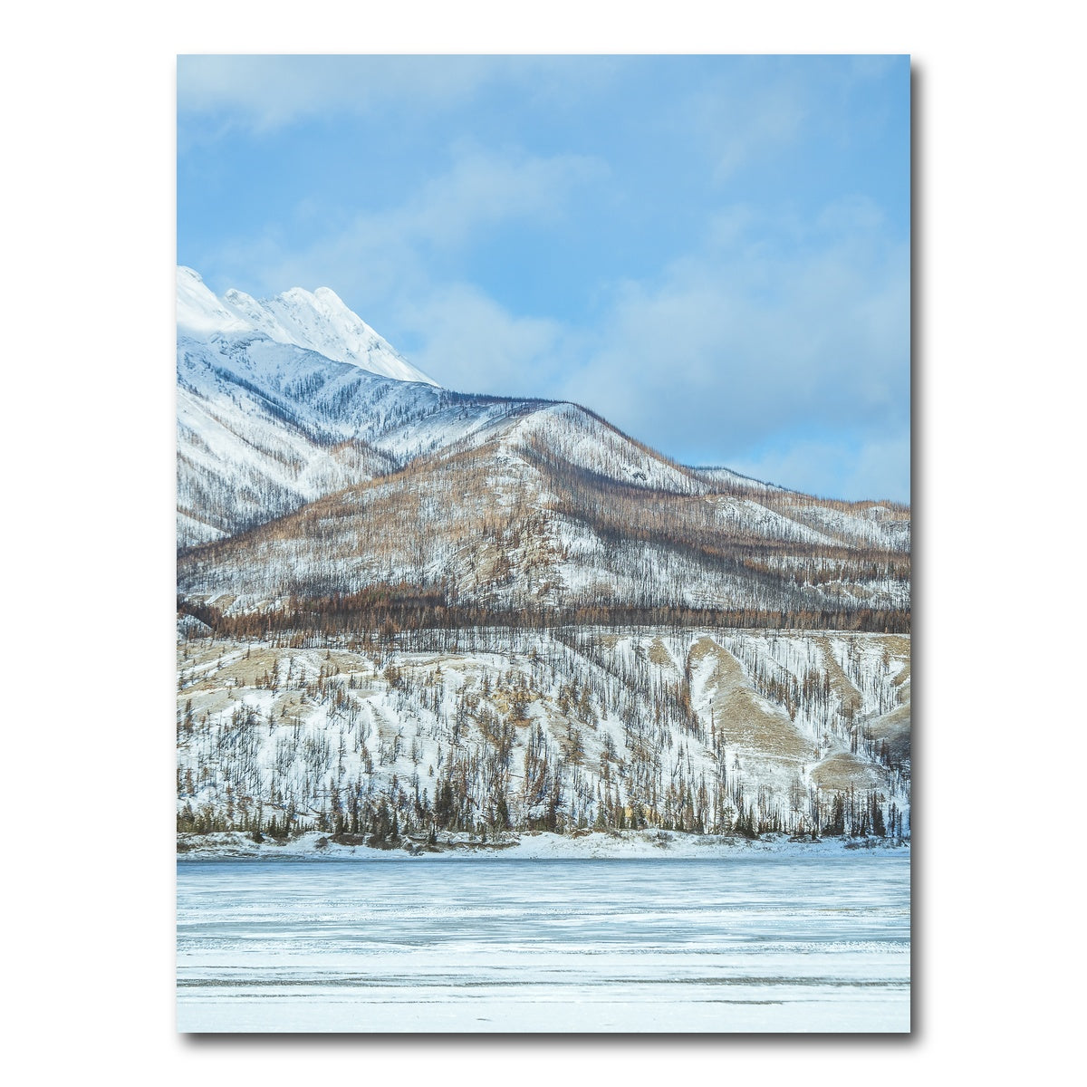 AUTO-MOCKUP WHITE | Jasper National Park Canada | 1 Piece | Gallery Wrap Canvas | group=3x4