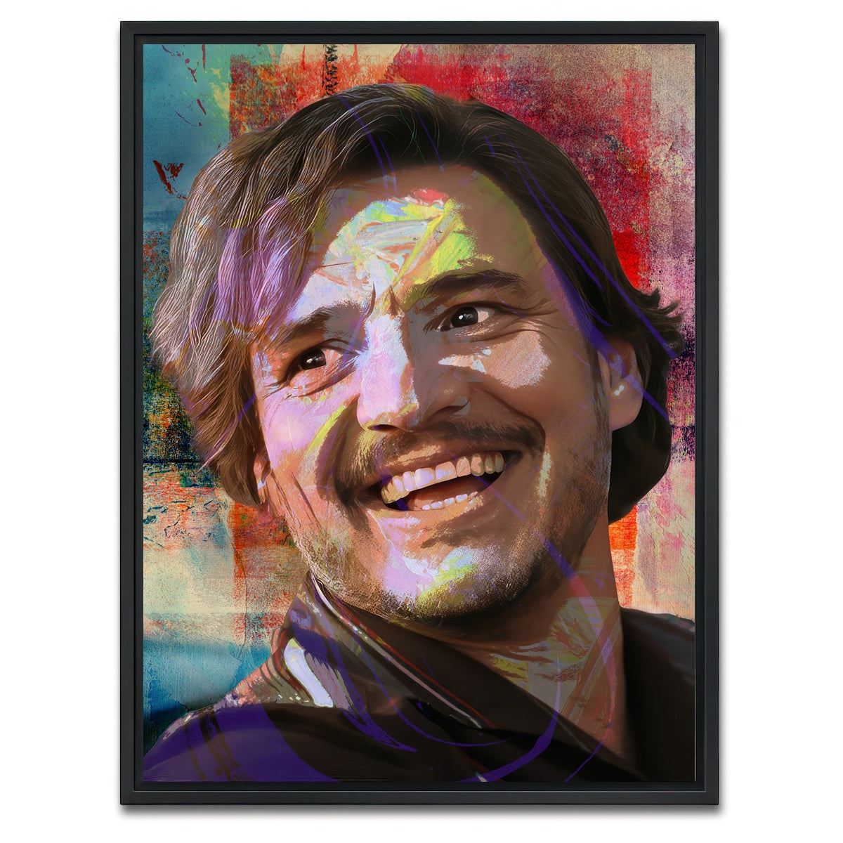 AUTO-MOCKUP WHITE | Javi | 1 Piece | Black Framed Canvas | group=3x4