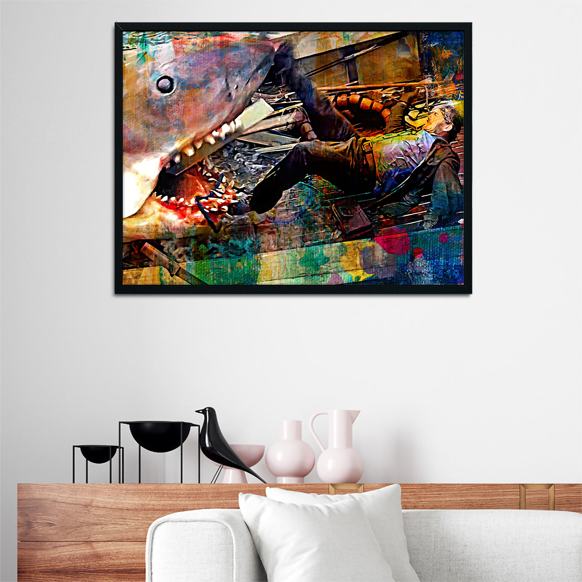 Jaws Quint Wall Art