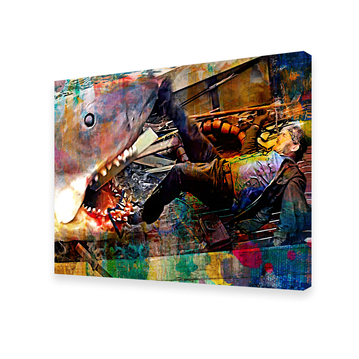 Jaws Quint Wall Art