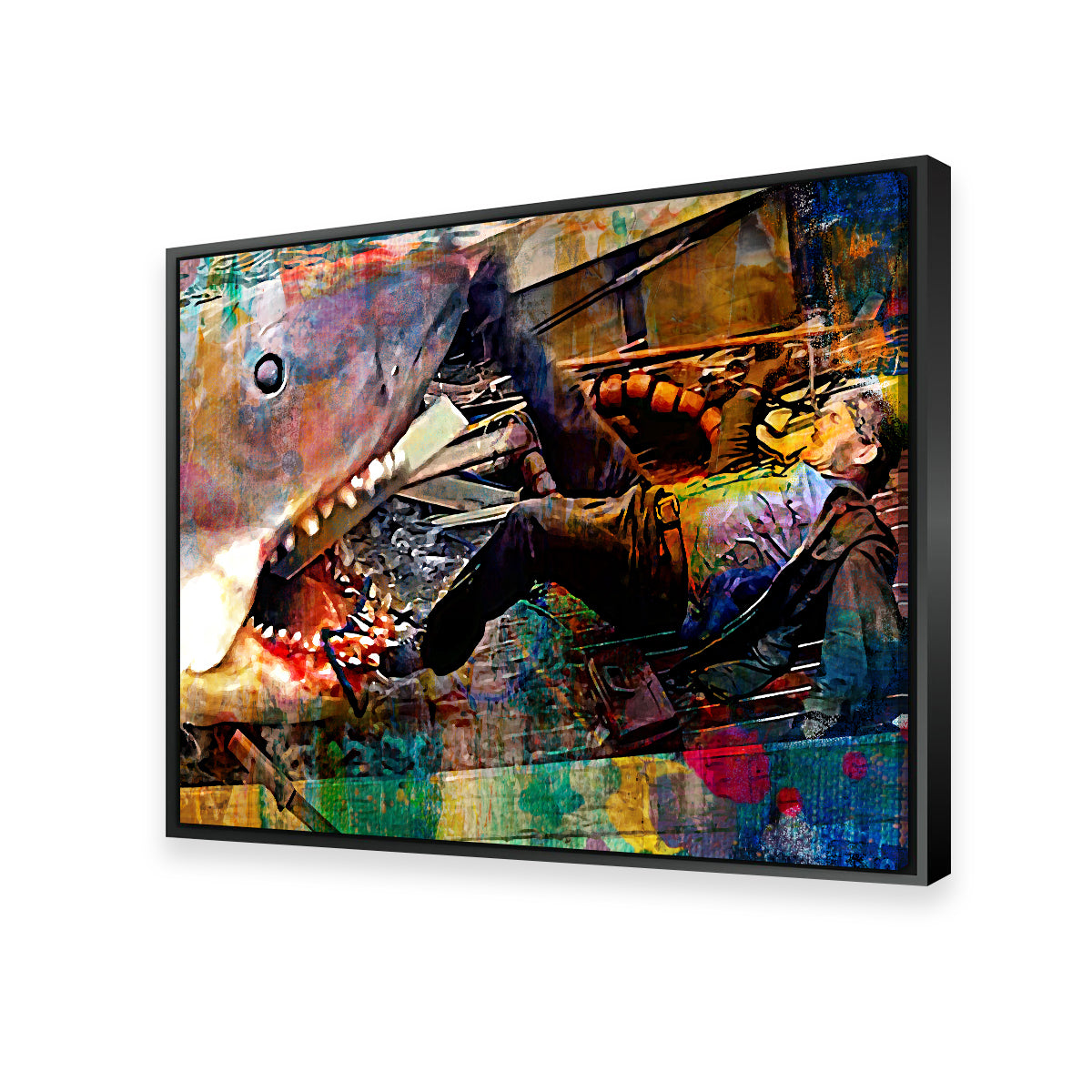 Jaws Quint Wall Art