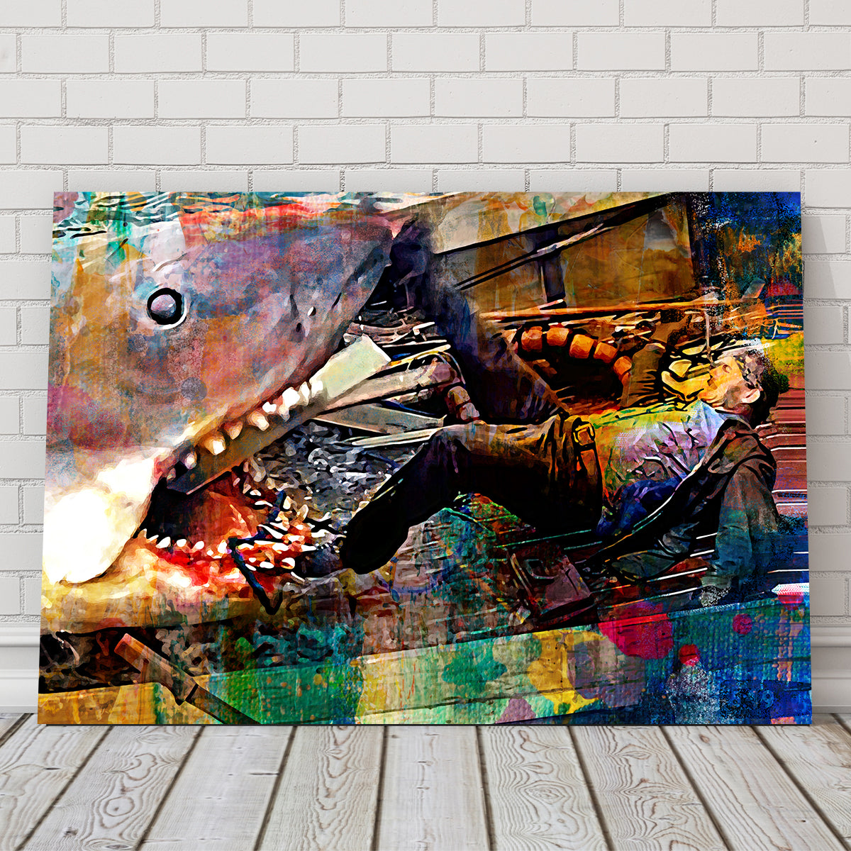 Jaws Quint Wall Art