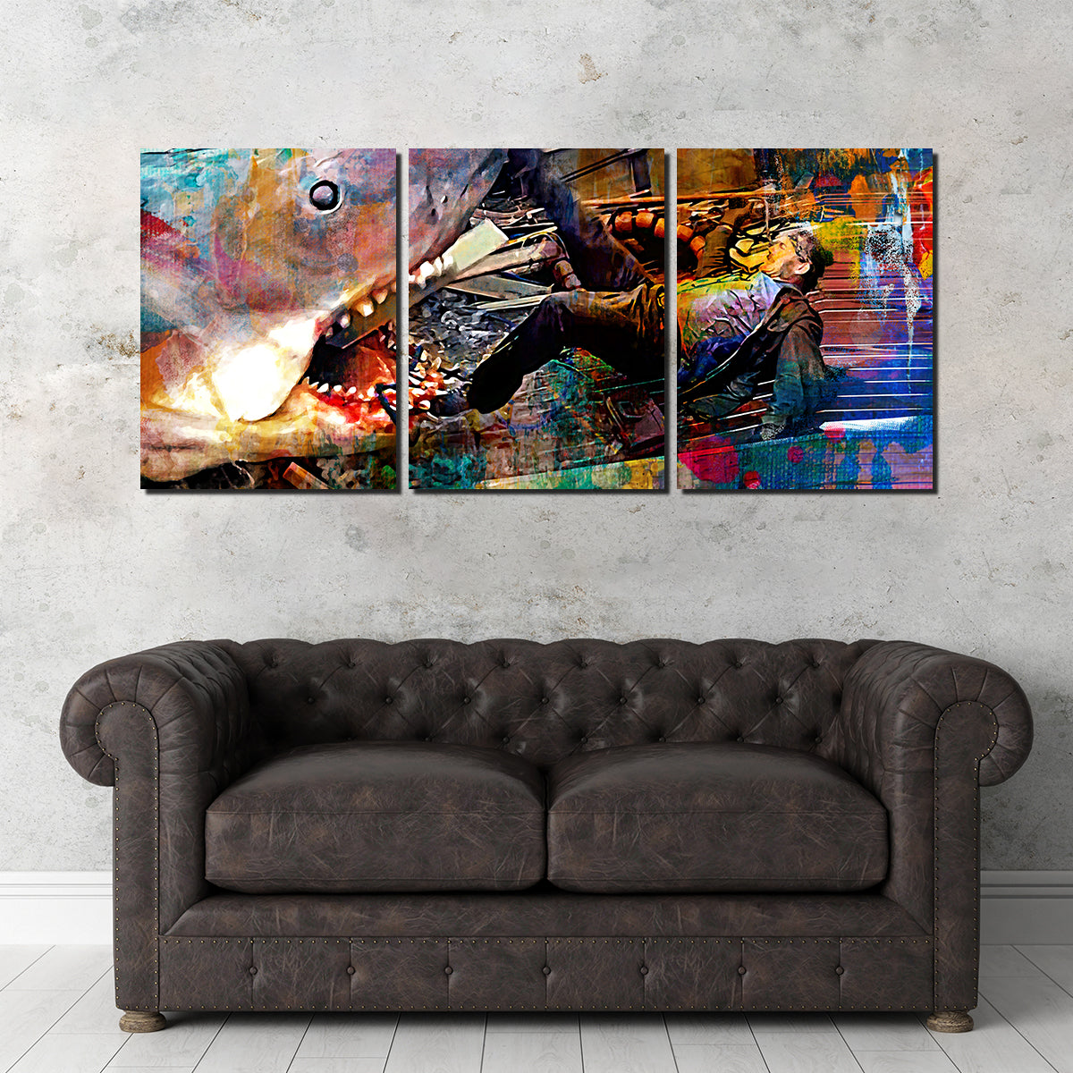 Jaws Quint Wall Art