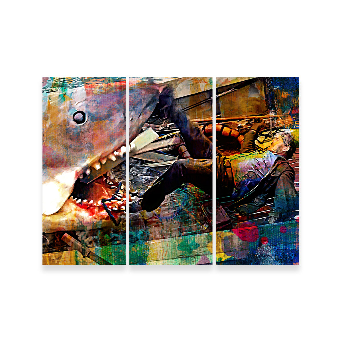 Jaws Quint Wall Art