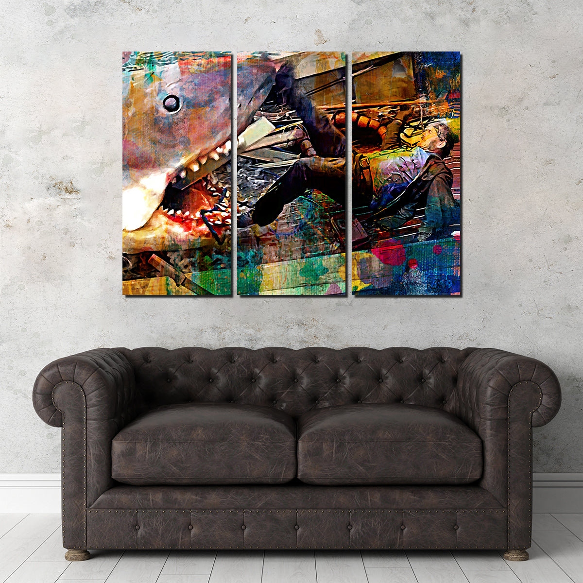 Jaws Quint Wall Art