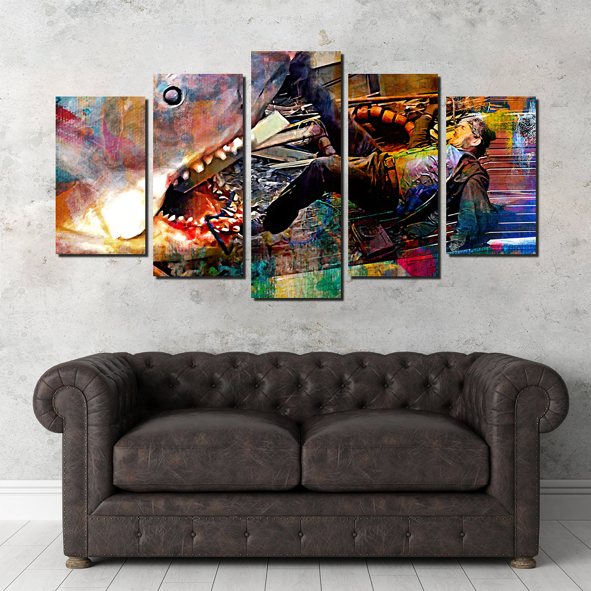 Jaws Quint Wall Art