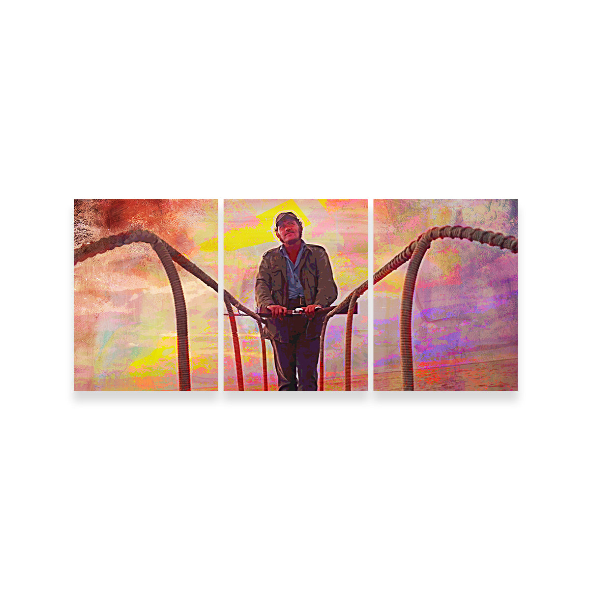 Jaws Quint Sunset Wall Art