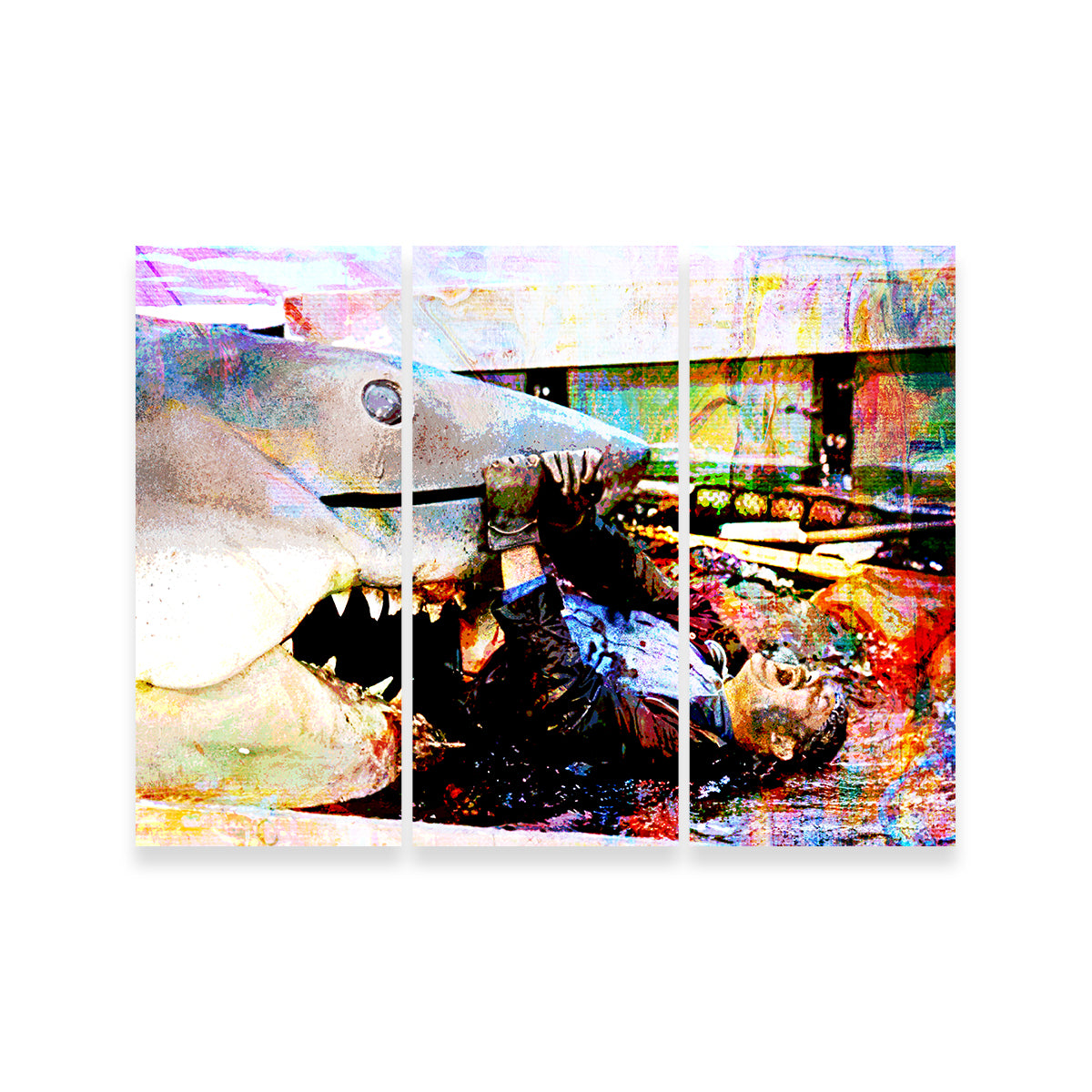 Jaws Quint's Death Wall Art