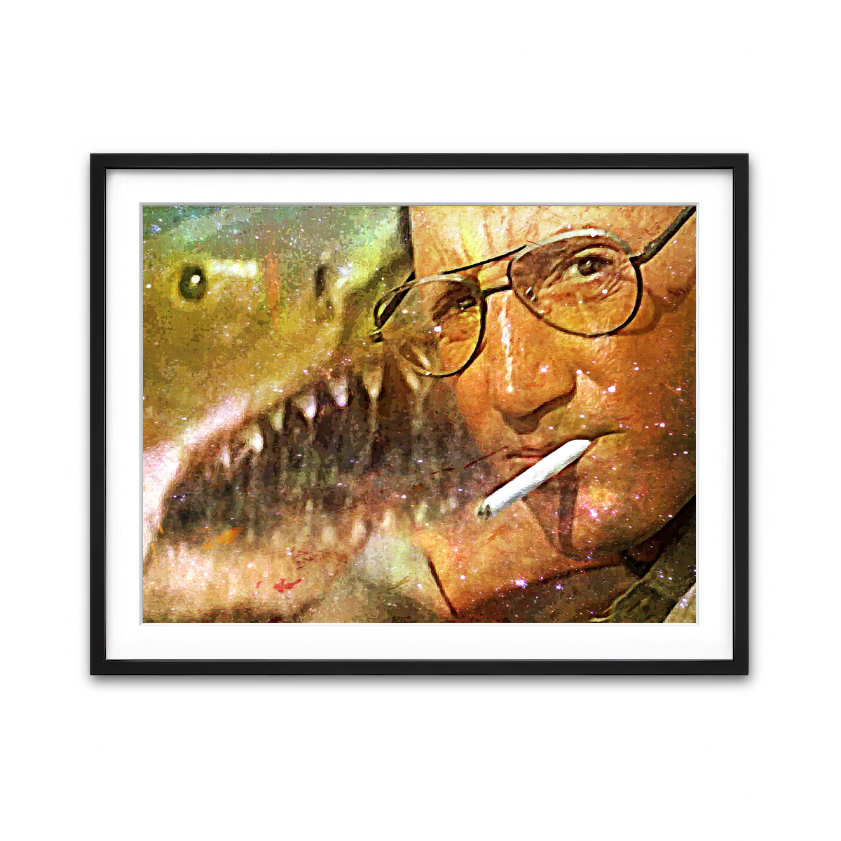 Framed Print 4x3 Black