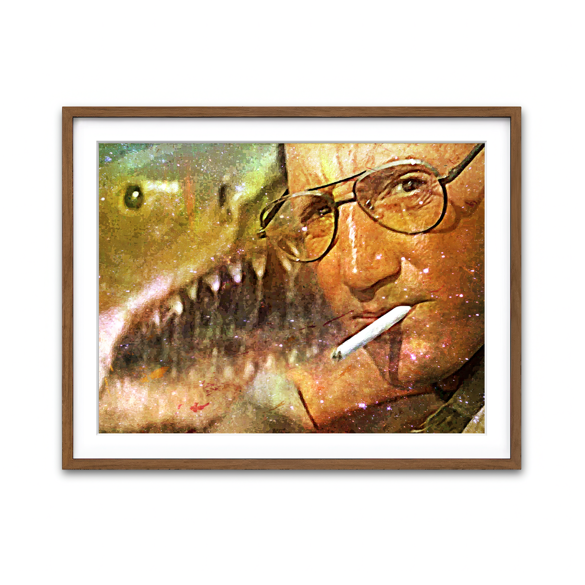 Framed Print 4x3 Walnut