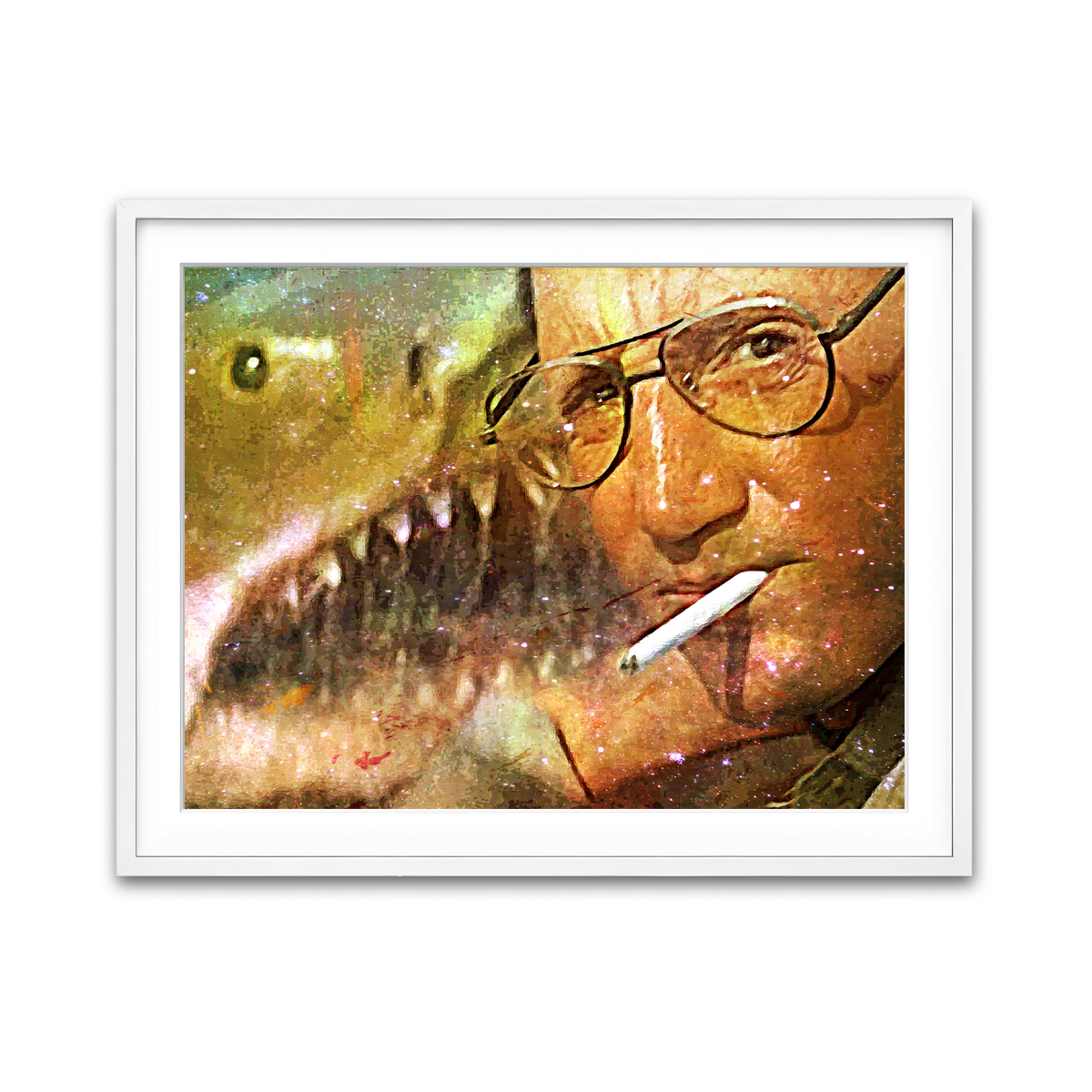 Framed Print 4x3 White