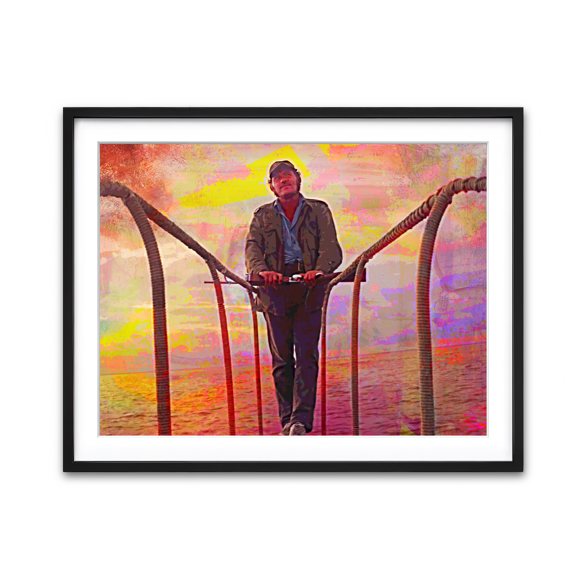 Framed Print 4x3 Black
