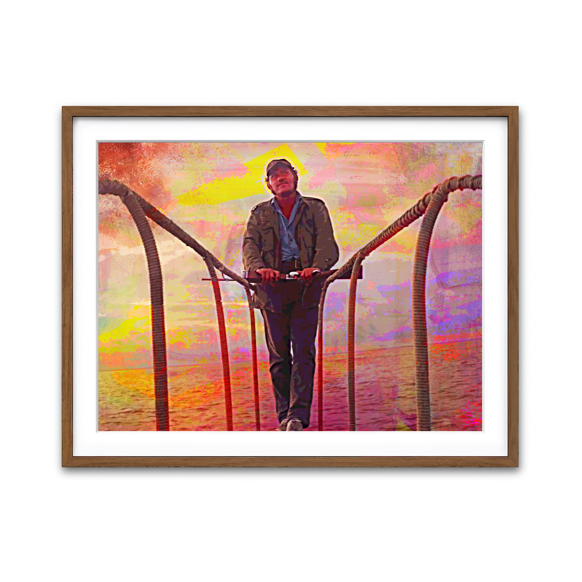 Framed Print 4x3 Walnut