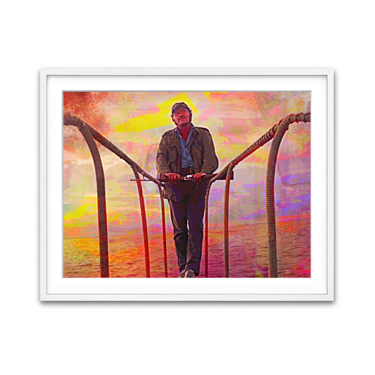 Framed Print 4x3 White