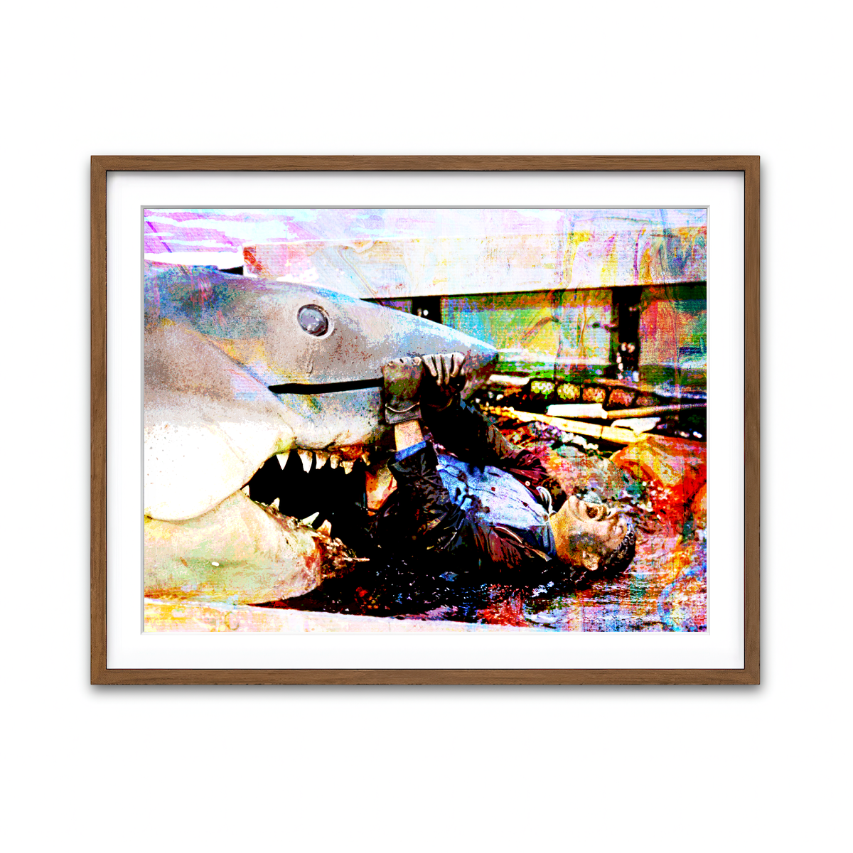 Framed Print 4x3 Walnut