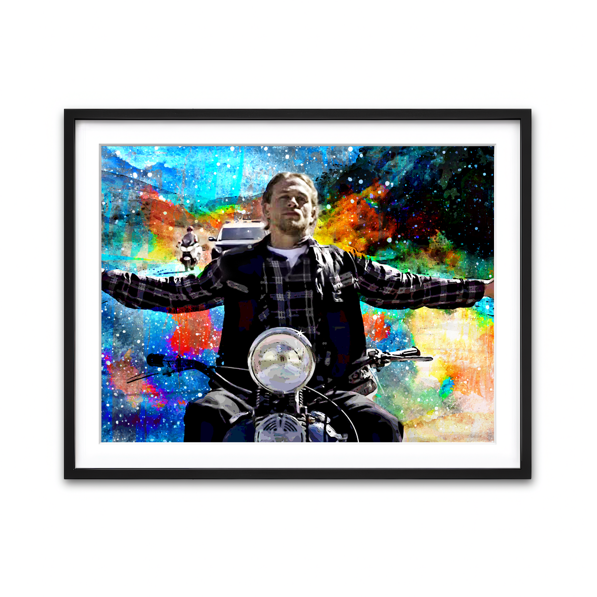 Framed Print 4x3 Black