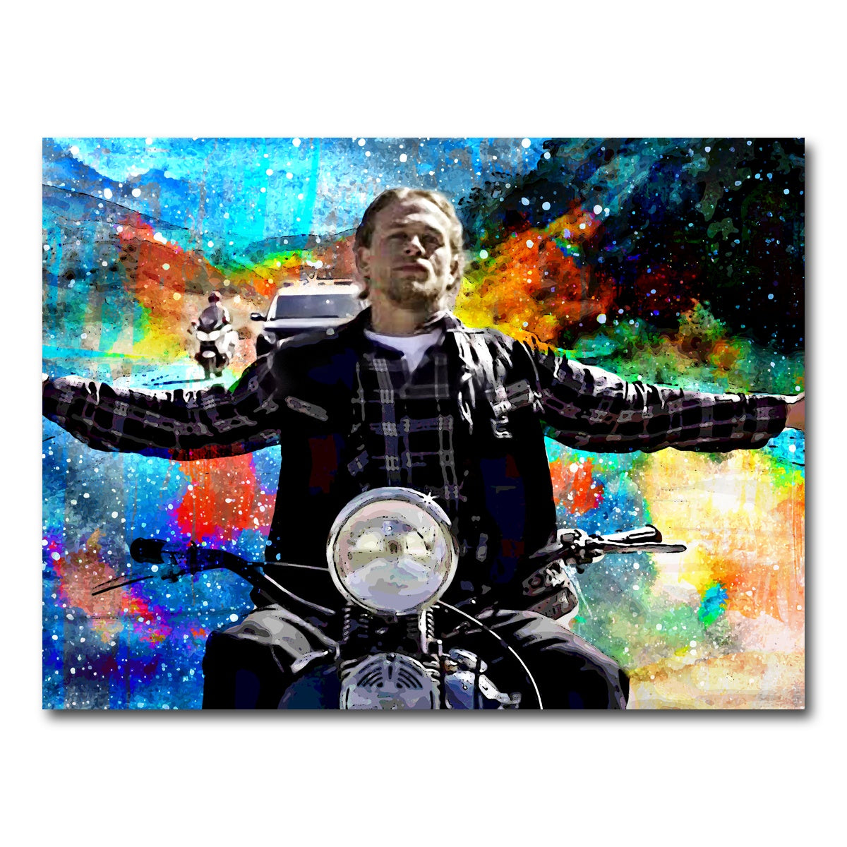 AUTO-MOCKUP WHITE | Jax Teller | 1 Piece | Gallery Wrap Canvas | group=4x3