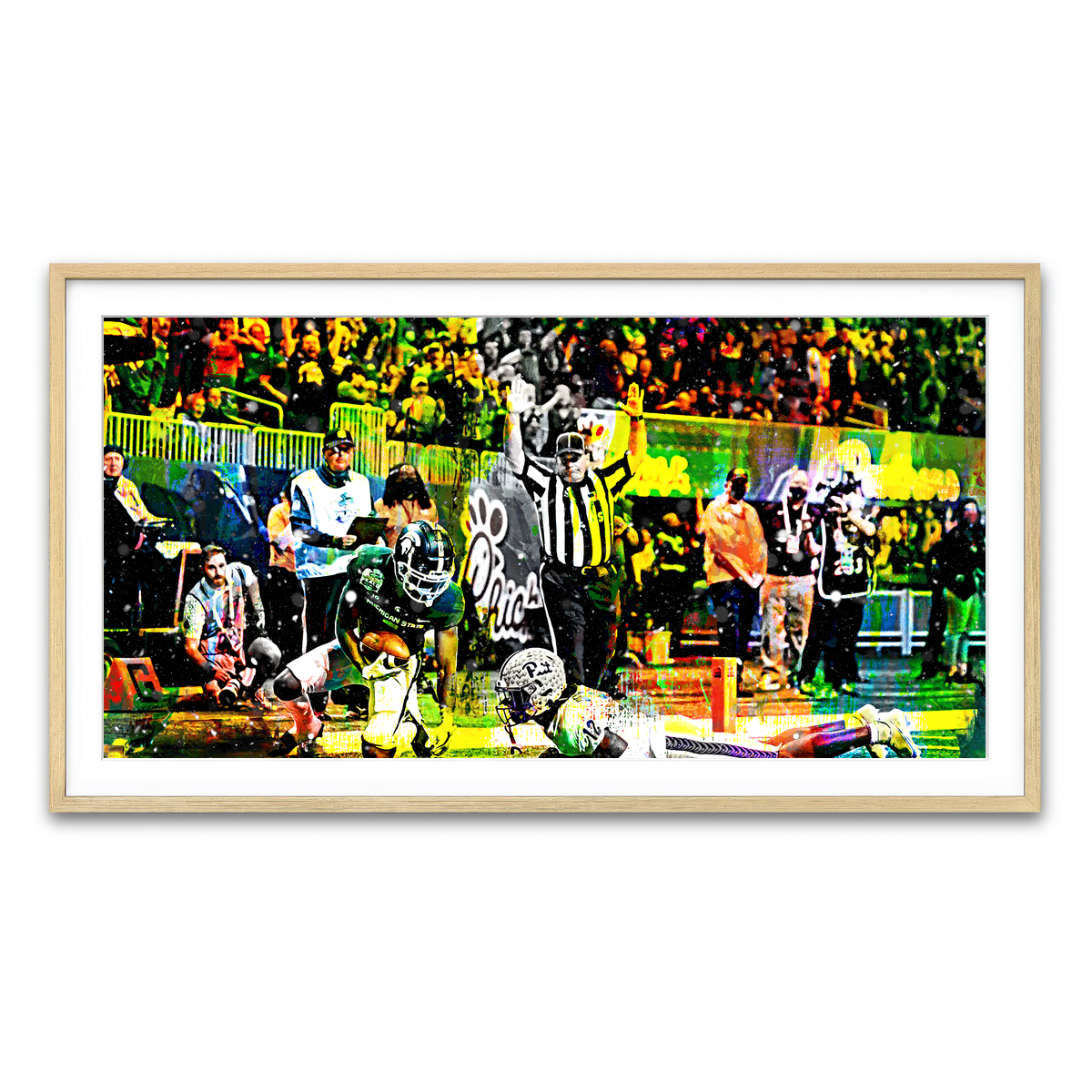 Framed Print 2x1 Natural