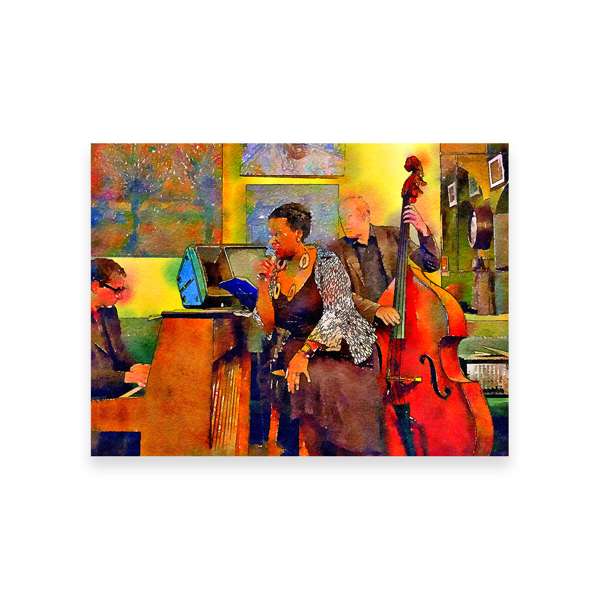 Jazz Cafe Wall Art