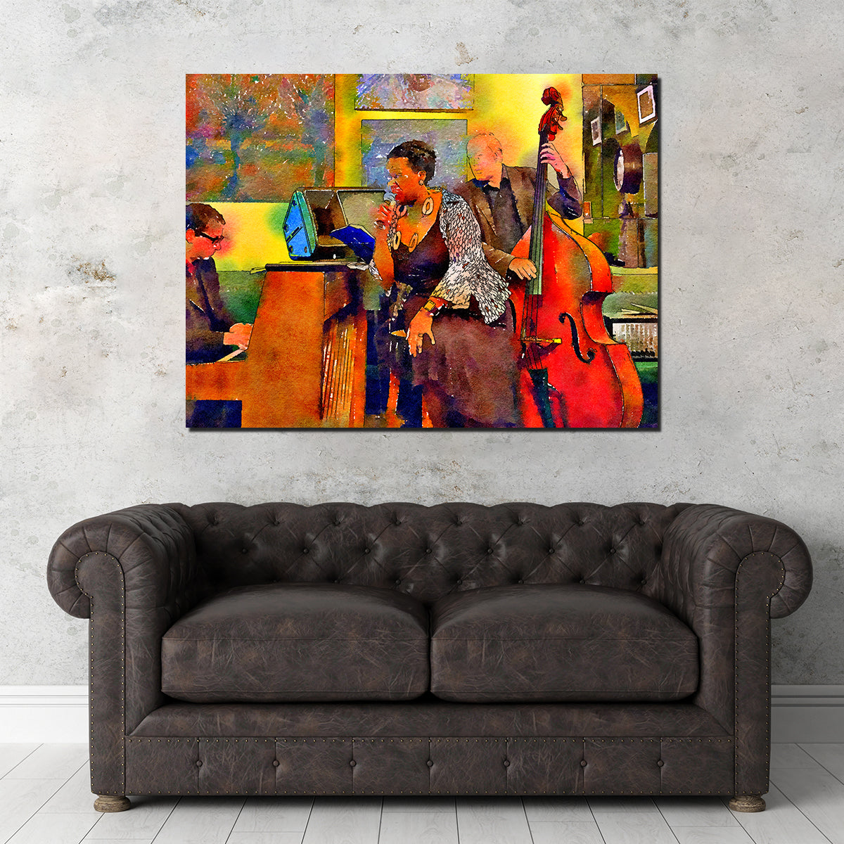 Jazz Cafe Wall Art