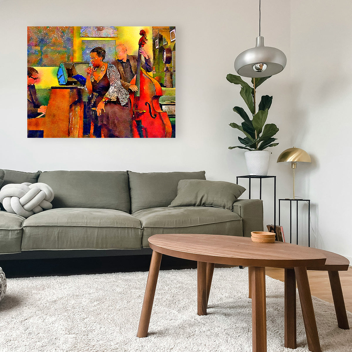 Jazz Cafe Wall Art