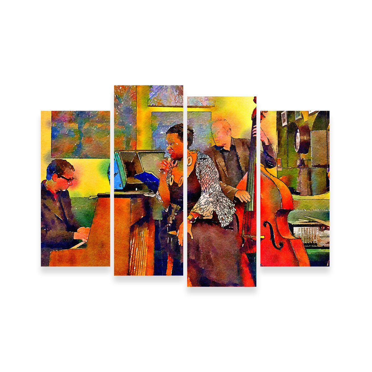 Jazz Cafe Wall Art