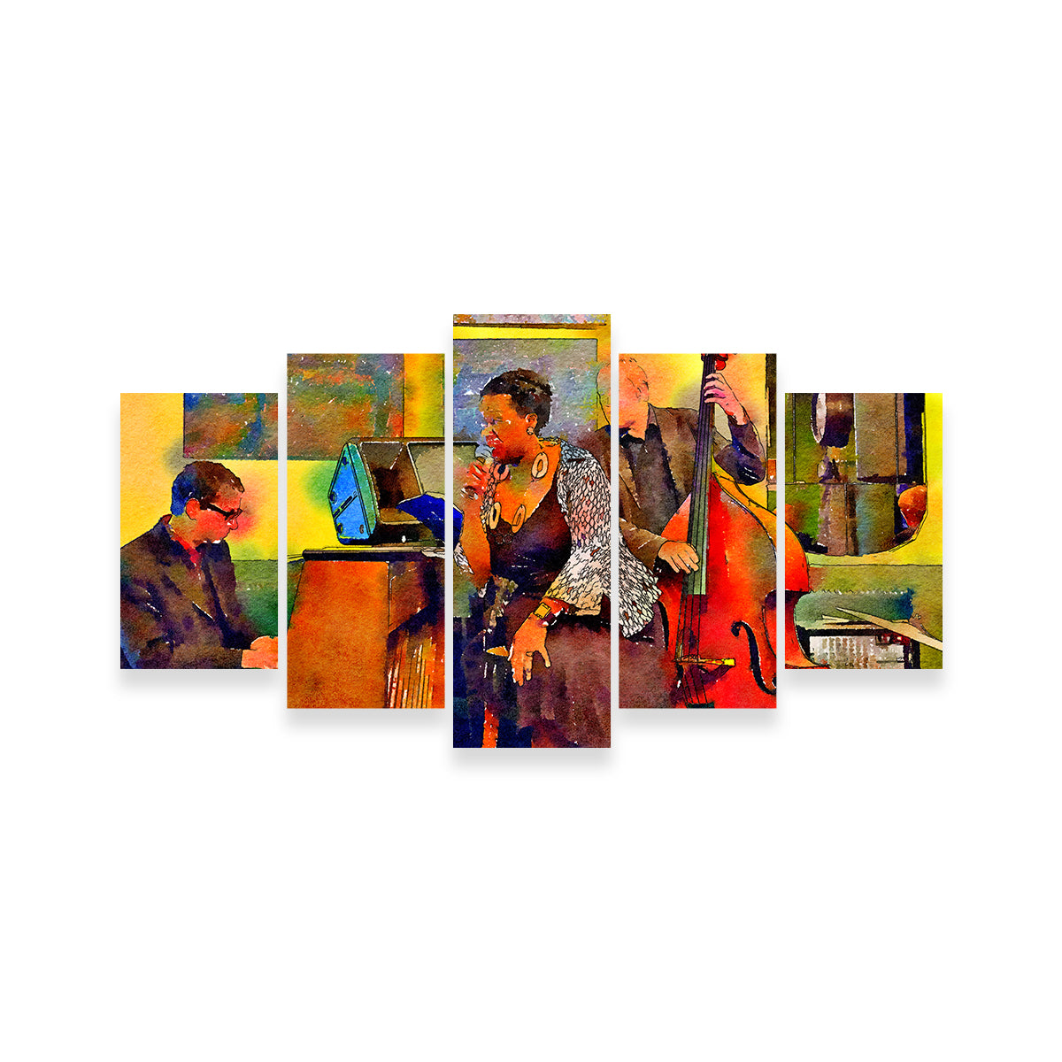 Jazz Cafe Wall Art