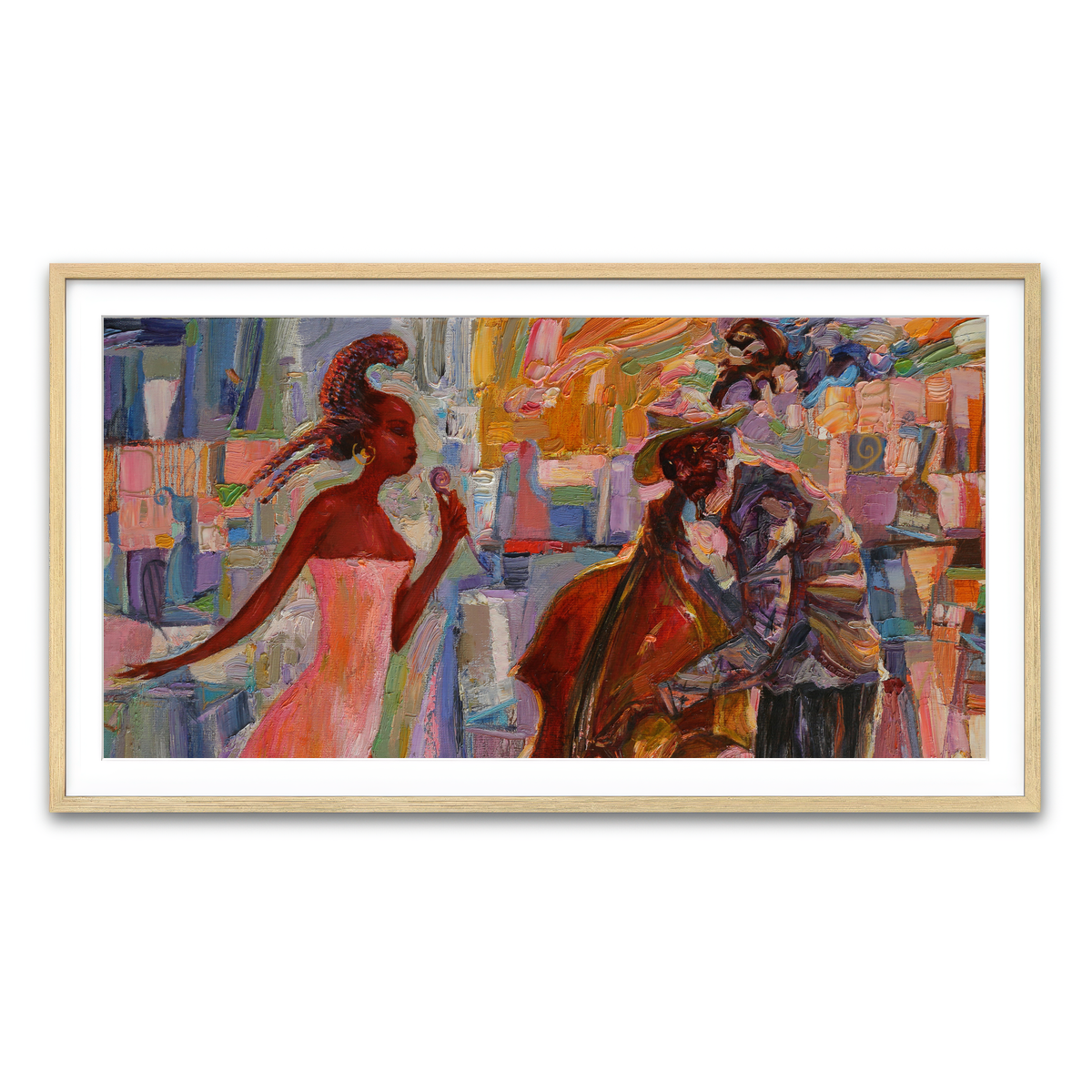 Framed Print 2x1 Natural