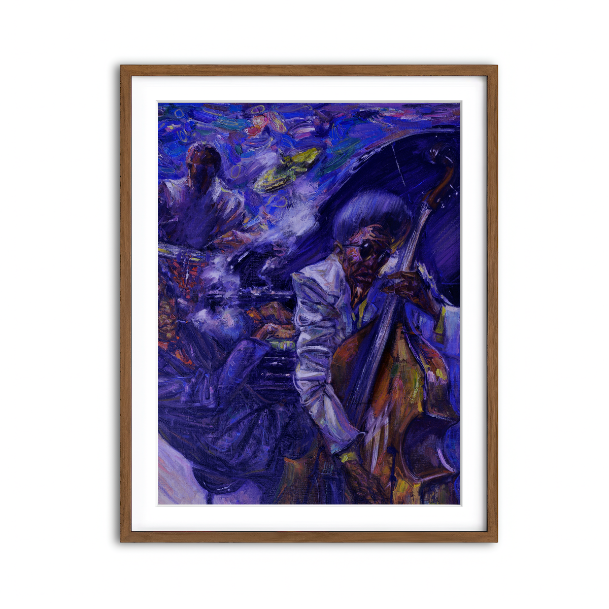 Framed Print 3x4 Walnut