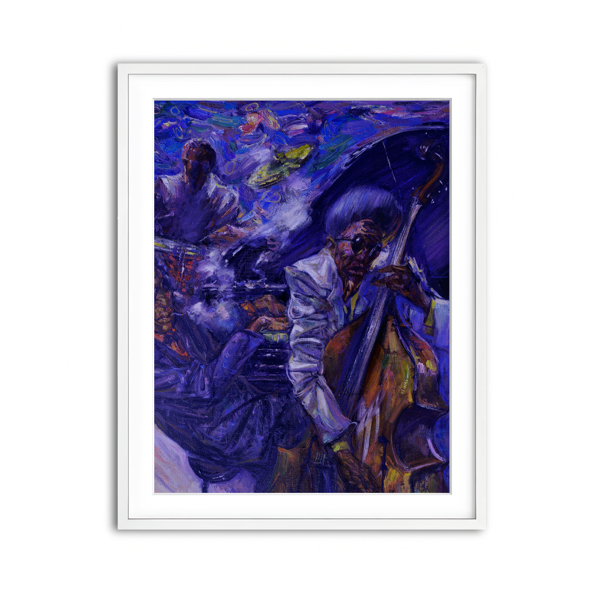 Framed Print 3x4 White