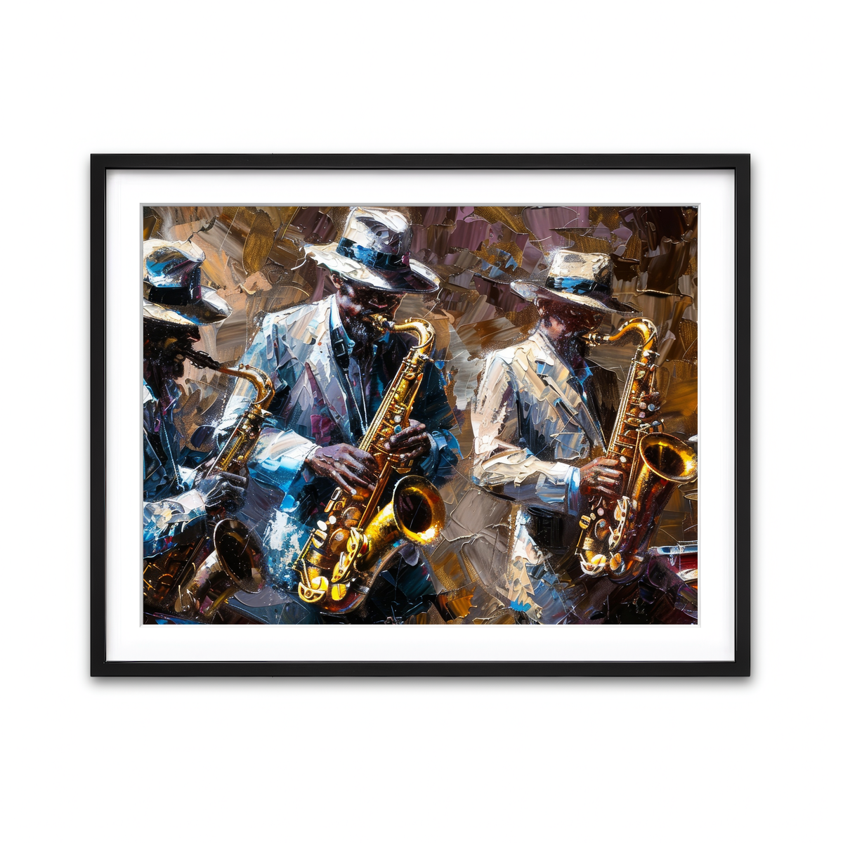 Framed Print 4x3 Black