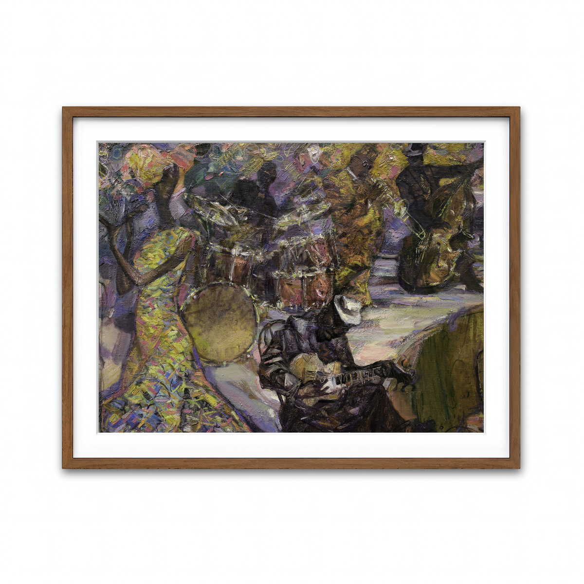 Framed Print 4x3 Walnut