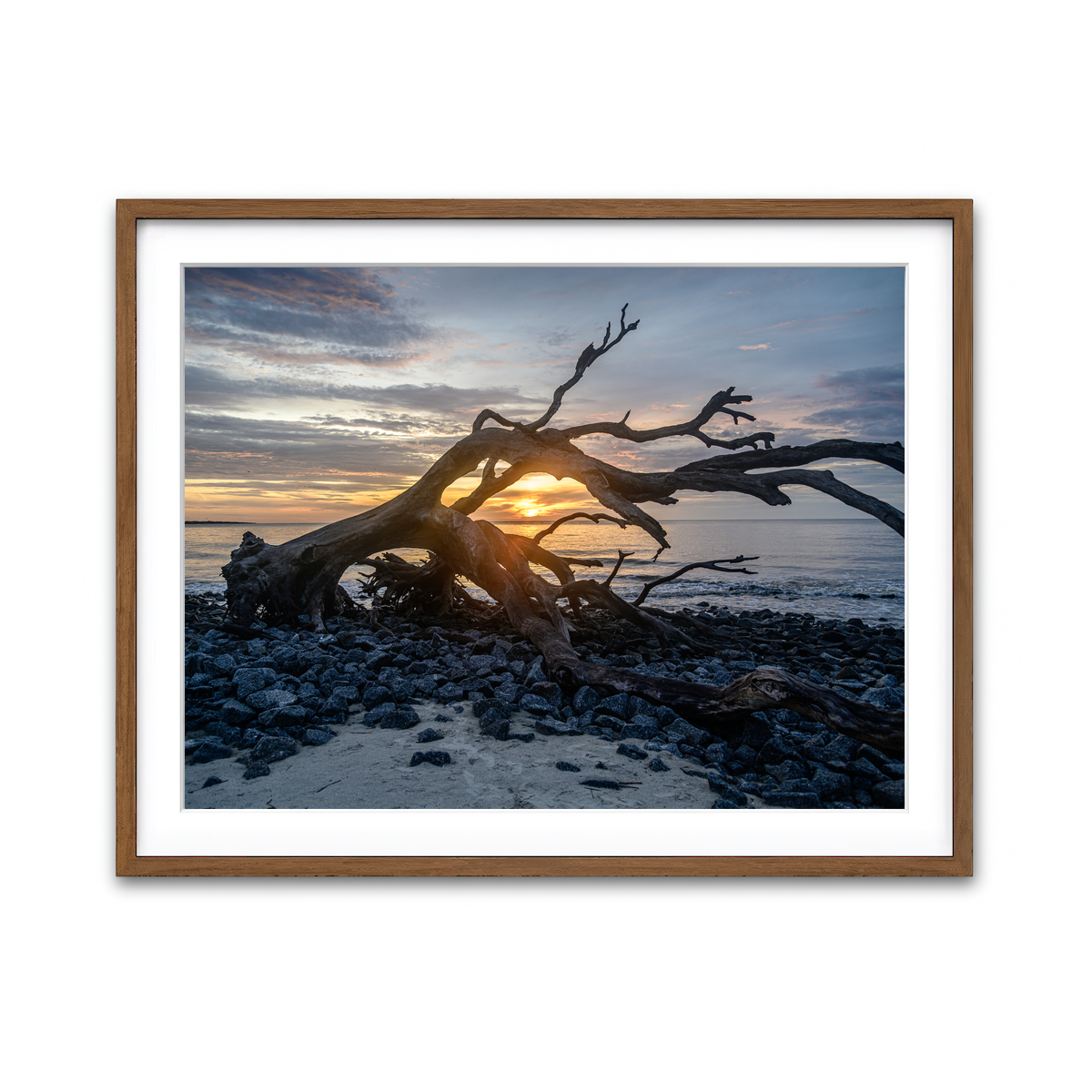 Framed Print 4x3 Walnut