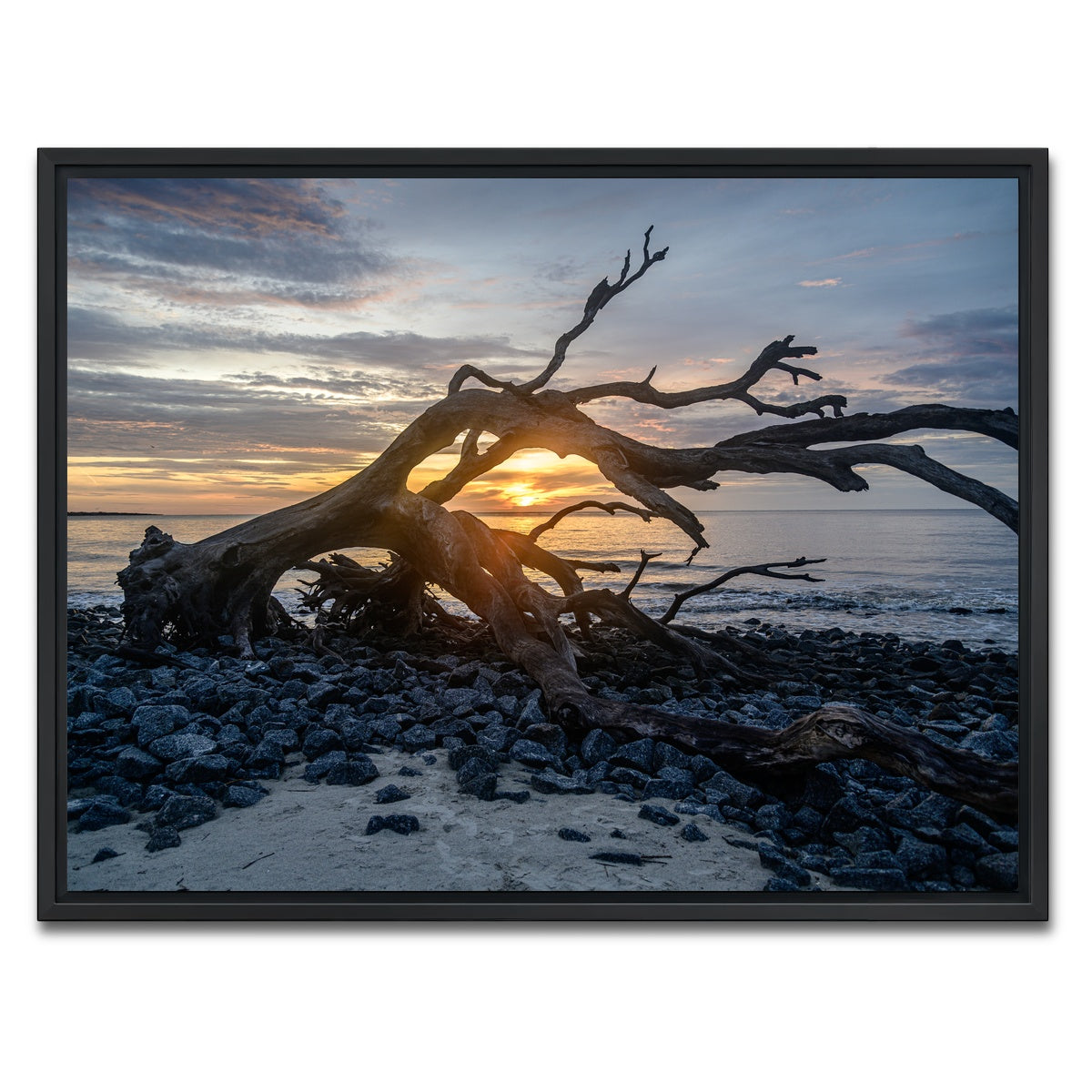 AUTO-MOCKUP WHITE | Jekyll Island Georgia | 1 Piece | Black Framed Canvas | group=4x3