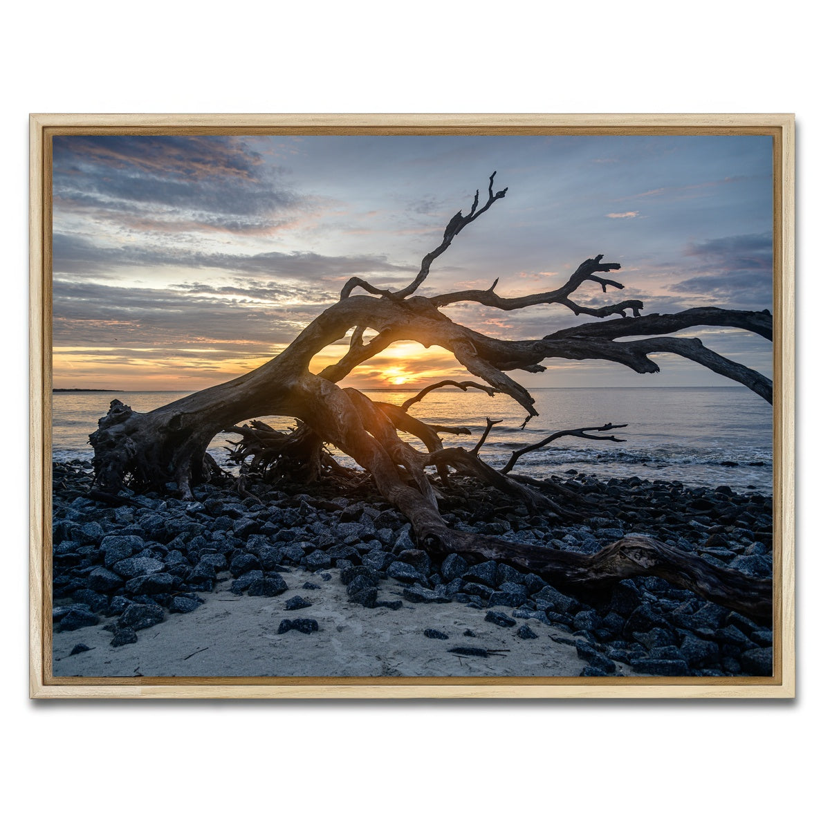 AUTO-MOCKUP WHITE | Jekyll Island Georgia | 1 Piece | Natural Framed Canvas | group=4x3
