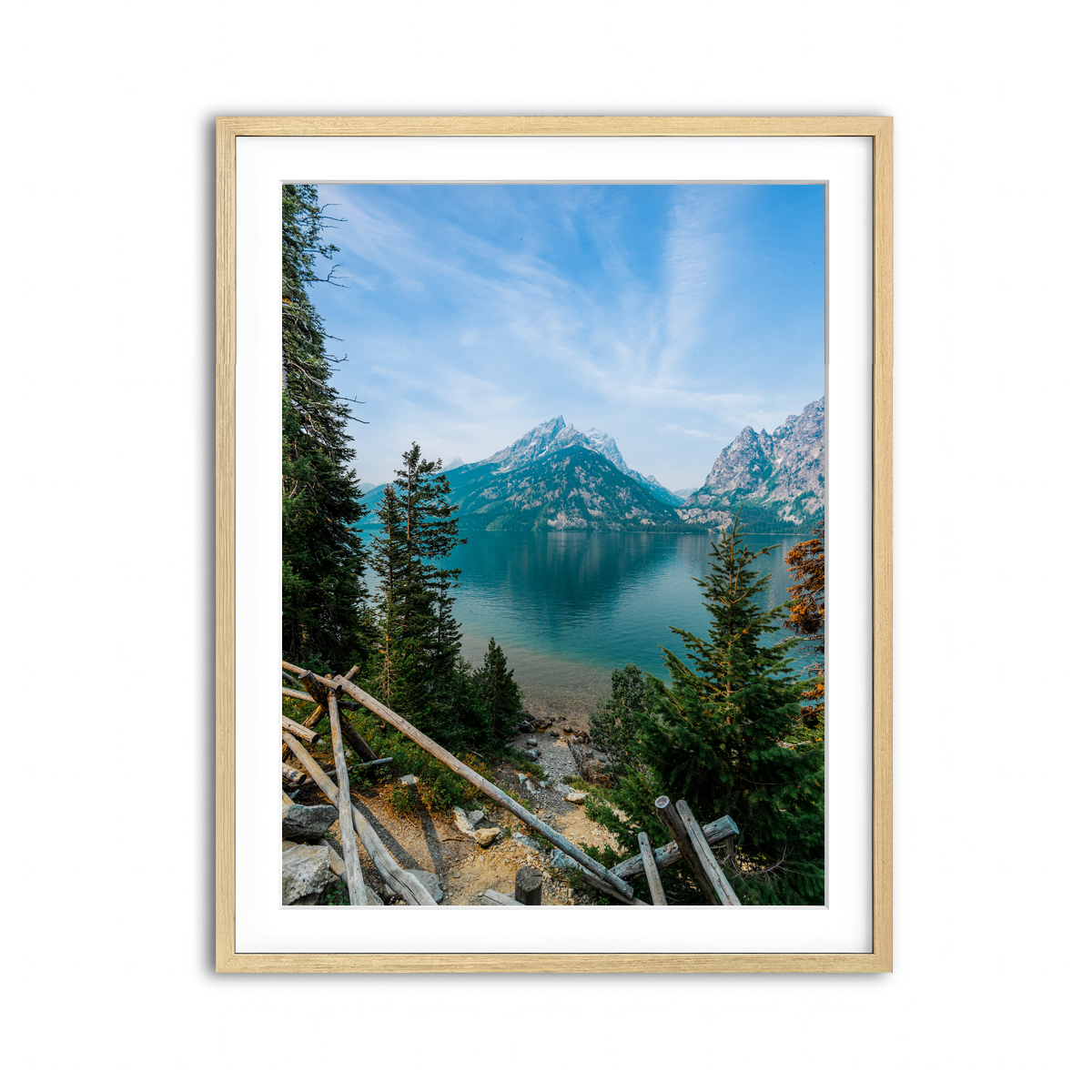 Framed Print 3x4 Natural