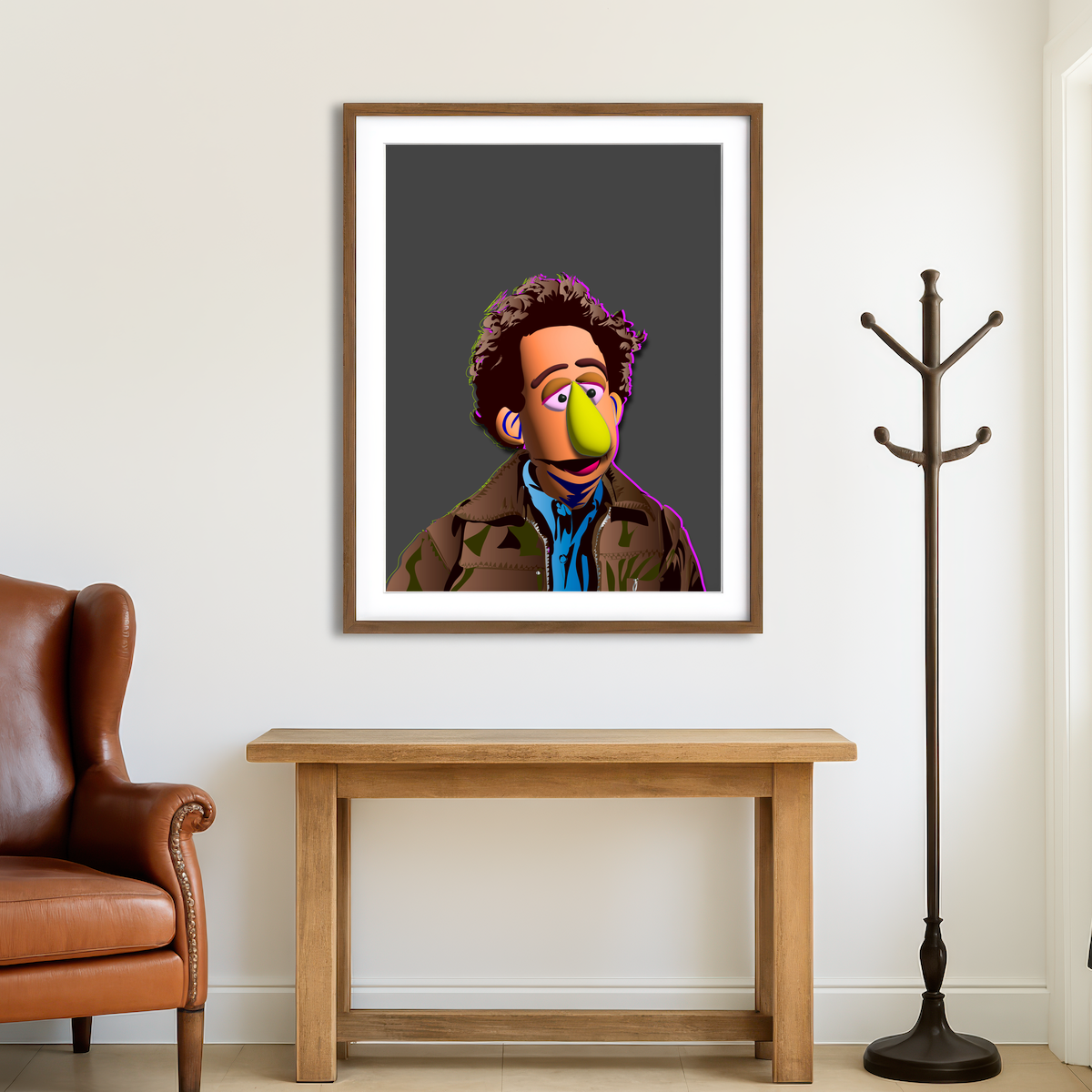AUTO-MOCKUP ROOM | Jerry Muppet Wall Art