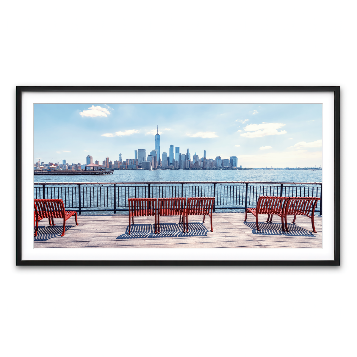 Framed Print 2x1 Black